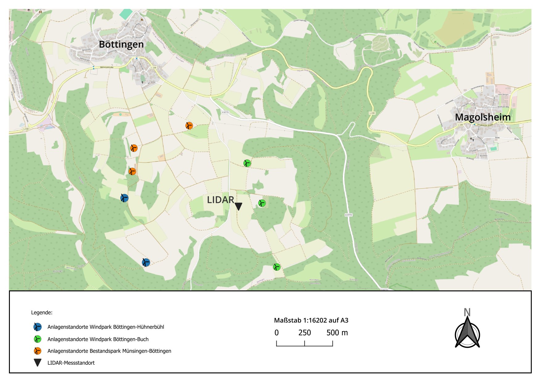 Windparkplanung Magolsheim