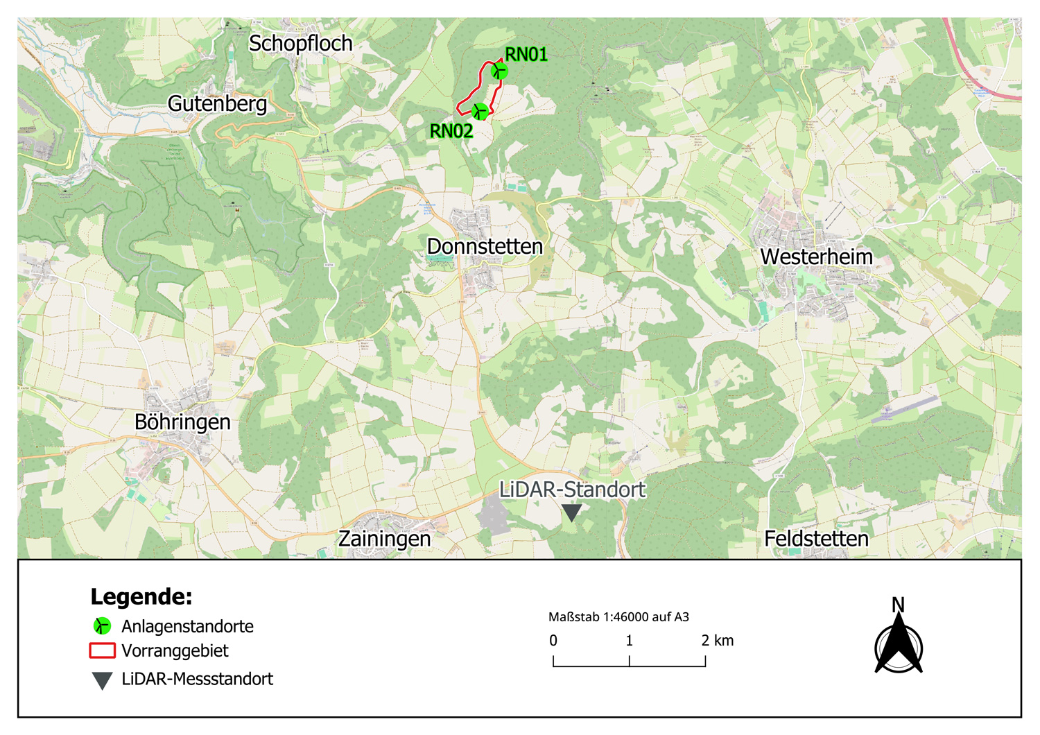 Windparkplanung Magolsheim