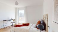 2-Zimmer-Obergeschosswohnung mit Balkon und EBK - Haus 9 OG 1.02 - Modernes Schlafzimmerdesig.jpg