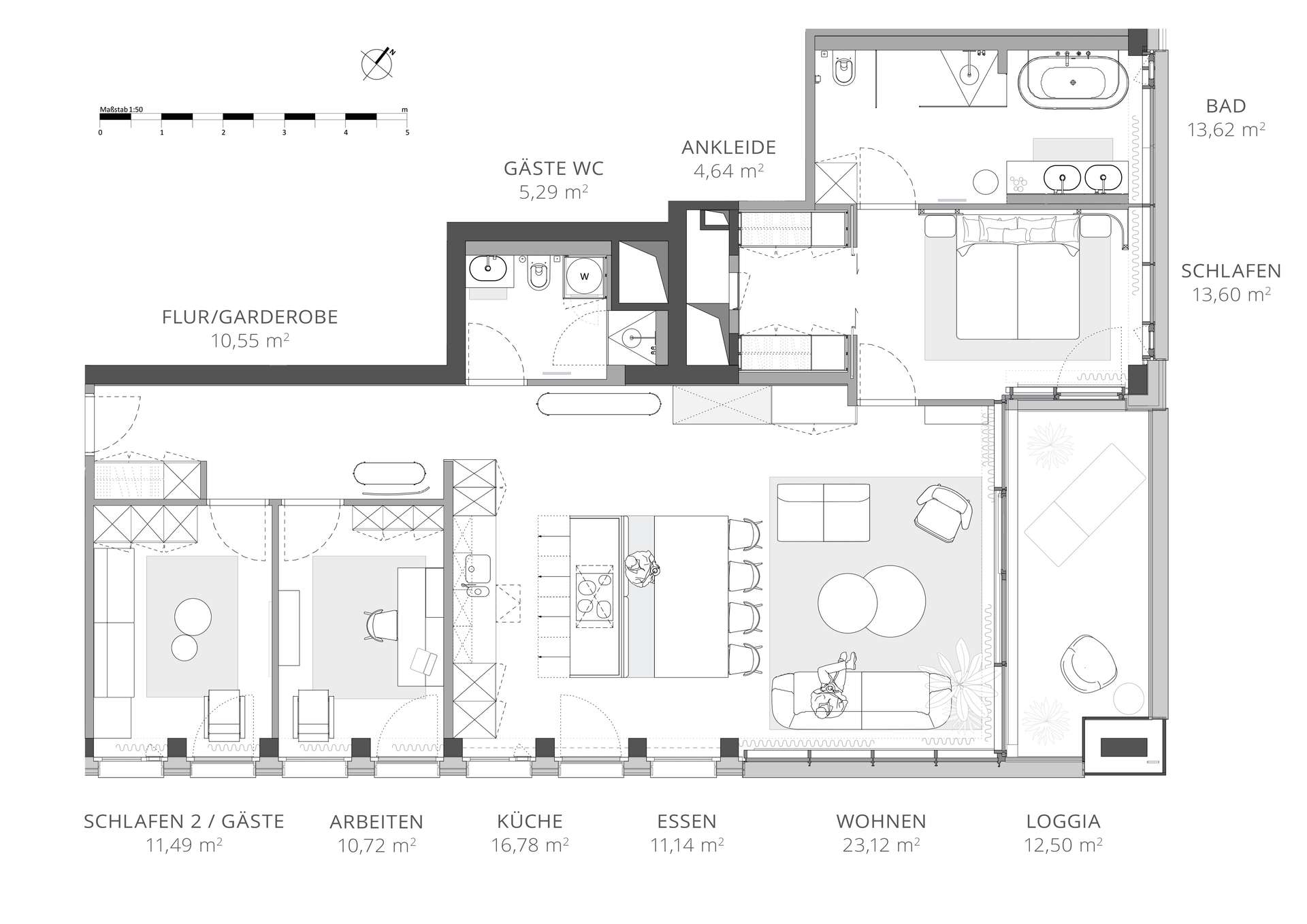 Wohnung C