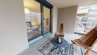 Bsp. möblierter Balkon von Whg